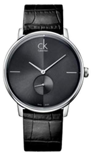 Calvin Klein Herren-Armbanduhr Analog Quarz Leder K2Y211C3