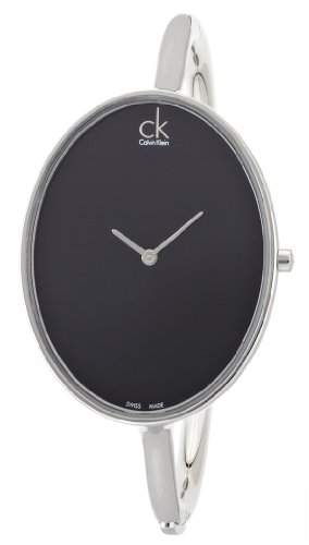 Calvin Klein Damen-Armbanduhr Analog Quarz Edelstahl K3D2M111