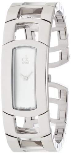 Calvin Klein Damen-Armbanduhr Analog Quarz Edelstahl K3Y2M116