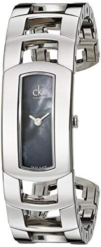 Calvin Klein Damen-Armbanduhr Analog Quarz Edelstahl K3Y2S11F