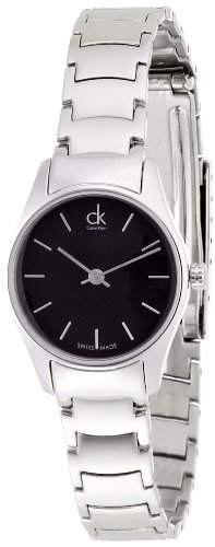 Calvin Klein Damen-Armbanduhr Analog Quarz Edelstahl K4D23141