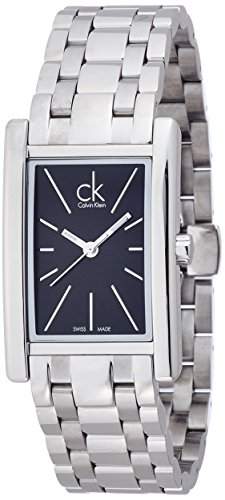 CK Damen-Armbanduhr Analog Quarz Edelstahl K4P23141