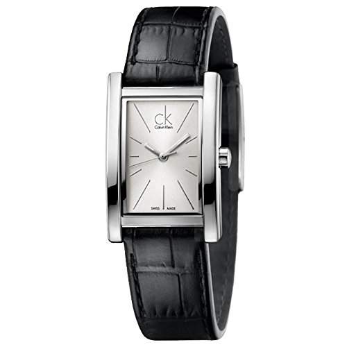 Calvin Klein Damen-Armbanduhr Analog Quarz Leder K4P231C6