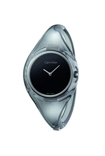 CK Damen-Armbanduhr XS Analog Quarz Plastik K4W2MXP1