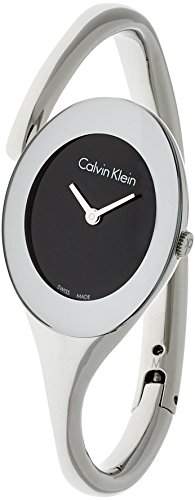 CK Damen-Armbanduhr XS Analog Quarz Edelstahl K4Y2M111
