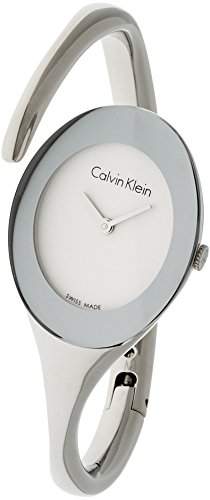CK Damen-Armbanduhr XS Analog Quarz Edelstahl K4Y2M116