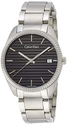 Calvin Klein Herren-Armbanduhr Analog Quarz Edelstahl K5R31141