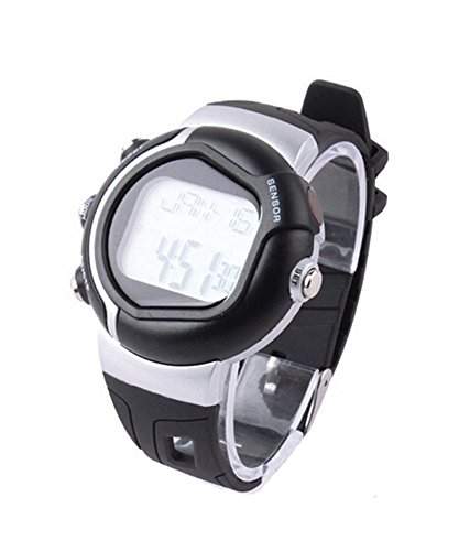 SAMGU Kunststoff Unisex Led Uhr Sport Armbanduhr Vogue modus Digital uhr Stretch armband uhr Farbe Schwarz