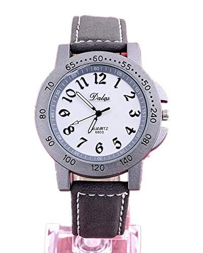 SAMGU Uhren Designer Marke der Maenner Lederband laessig Edelstahl Analog runden Zifferblatt Sport-Uhren Relogios masculinos 2014 grau