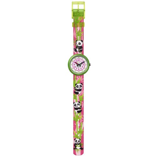 Flik Flak Watches Funny Hours Cute Size Girls BACK TO SPRING Analog Textil FBN087