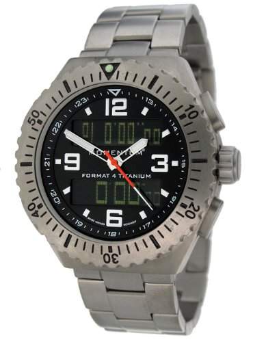 Momentum Herren-Armbanduhr XL FORMAT 4 Analog - Digital Quarz Titan 1M-SP24B0