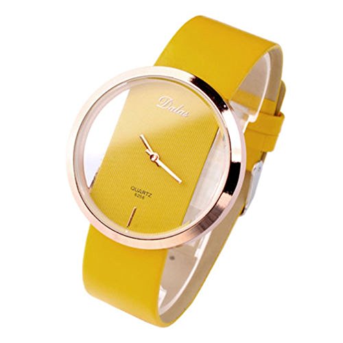SSITG Armbanduhr Uhr Transparent Armbanduhr Paaruhren Quarzuhr Candycolor Neu Trend 04