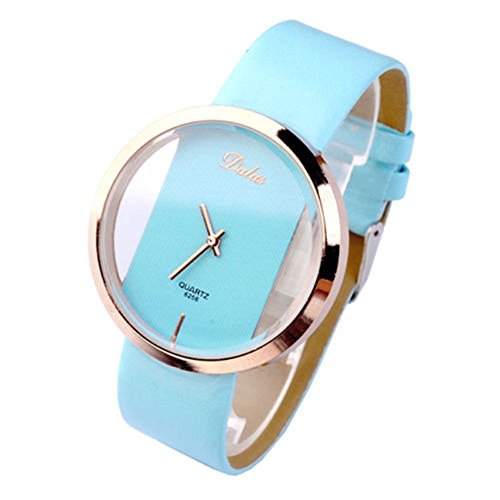SSITG Armbanduhr Uhr Transparent Armbanduhr Paaruhren Quarzuhr Candycolor Neu Trend 10