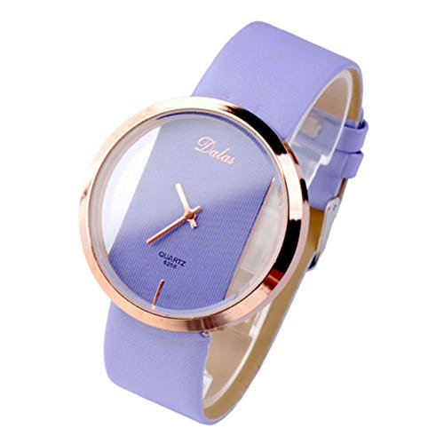 SSITG Armbanduhr Uhr Transparent Armbanduhr Paaruhren Quarzuhr Candycolor Neu Trend 14