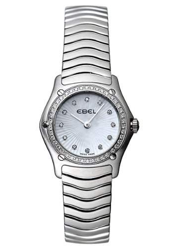 Ebel Damen-Armbanduhr CLASSIC WAVE Analog Quarz 9157F16-9925