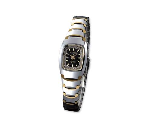 Luxus Frauen Dame Kristall Uhr EdelstahlArmband Armbanduhr Damenuhr Analoges Quarz Uhr Geschenkuhr Automatikuhr - Gold