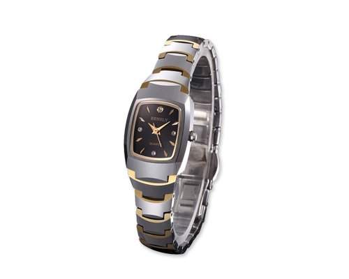 Grosszuegige Frauen Dame Kristall Uhr Edelstahl Armband Armbanduhr Damenuhr Analoges Quarz Uhr Geschenkuhr Automatikuhr - Gold