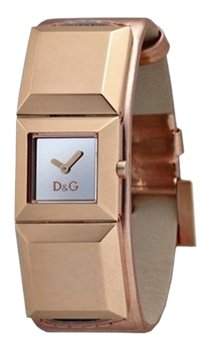 D&G Dolce&Gabbana Damen-Armbanduhr DANCE LDY IP ROSE SLV DIAL ROSE STRAP DW0271
