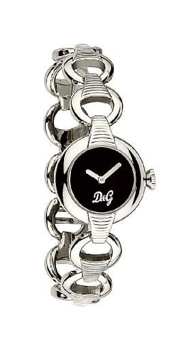 D&G Dolce&Gabbana Damen-Armbanduhr PATTERN SS BLK DIAL BRC DW0342