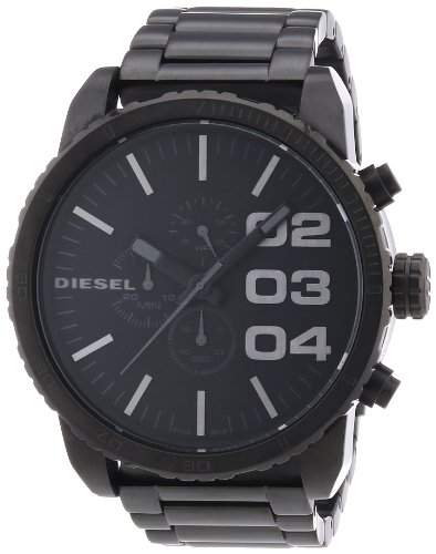 Diesel Herren-Armbanduhr XL Franchise-51 Chronograph Quarz Edelstahl DZ4207