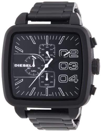Diesel Herren-Armbanduhr Chronograph Quarz Edelstahl DZ4300