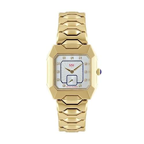 Matthew Williamson Women- Armbanduhr Analog Edelstahl Gold vergoldet Armband lbm330 DE 0206