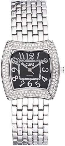 Clips Damen-Armbanduhr Analog Quarz 554-2605-48