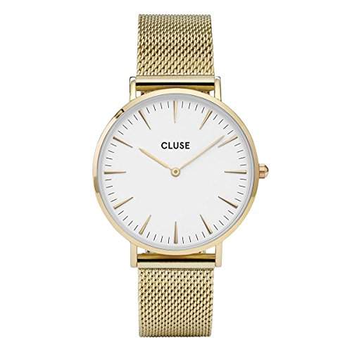 Cluse Unisex-Armbanduhr Analog Quarz Edelstahl CL18109
