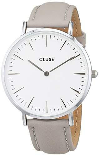 Cluse Damen-Armbanduhr Analog Quarz Leder CL18215
