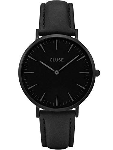 Cluse Unisex-Armbanduhr Analog Quarz Leder CL18501