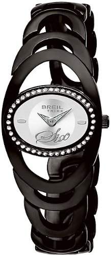 Breil Damen-Armbanduhr Saturn Analog schwarz TW0418