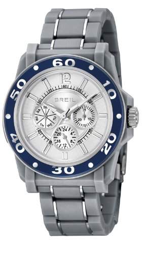 Breil Mens Mantalite Silver Multi-Function Bracelet Watch - TW0847
