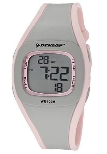 Dunlop Damen-Armbanduhr Digital Kunststoff grau DUN-198-L05