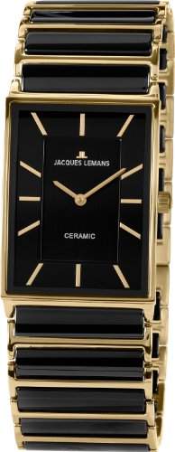 Jacques Lemans Classic Damen-Armbanduhr York Analog Keramik 1-1651D
