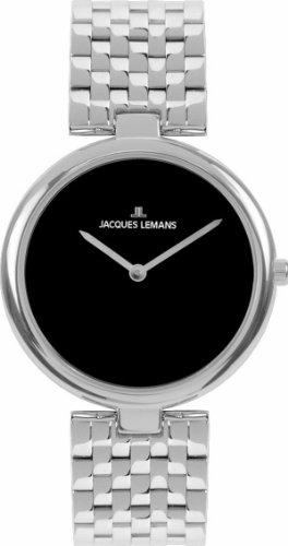 Jacques Lemans Unisex Armbanduhr Classic Analog Quarz Edelstahl 1 1407J