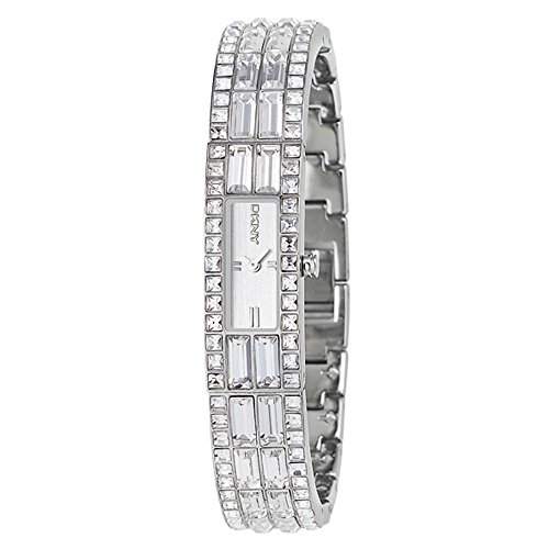 DKNY Damen-Armbanduhr Analog Quarz Edelstahl NY3715