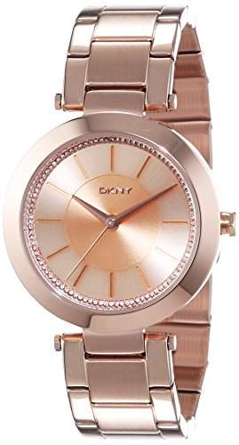 DKNY Damen-Armbanduhr Analog Quarz Edelstahl NY2287