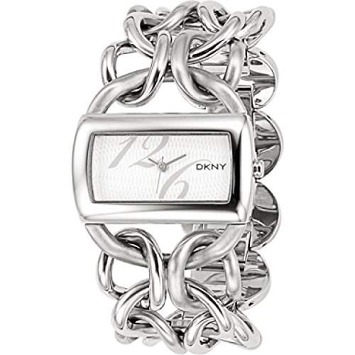 DKNY Damen-Armbanduhr Analog Quarz Edelstahl NY4367