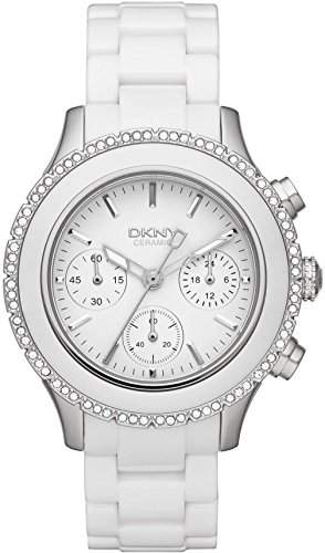 DKNY Damen-Armbanduhr Chronograph Quarz Keramik NY8672