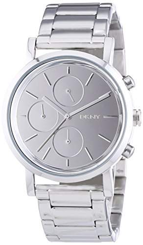DKNY Damen-Armbanduhr Chronograph Quarz Edelstahl NY8860
