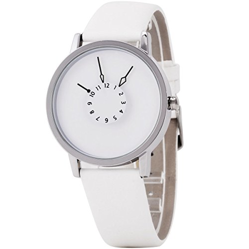 UNIQUEBELLA Herren Damen Frauen Quarz Edelstahl analoge Armbanduhr Armband Uhr Geschenk Watch Gift 7
