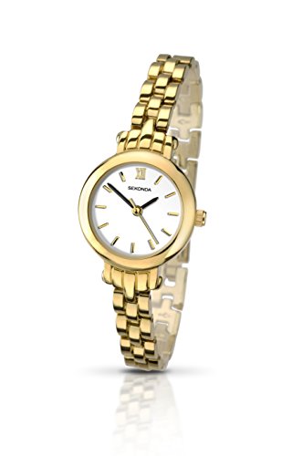 Sekonda Damen Classic weiss Zifferblatt Armbanduhr 2264