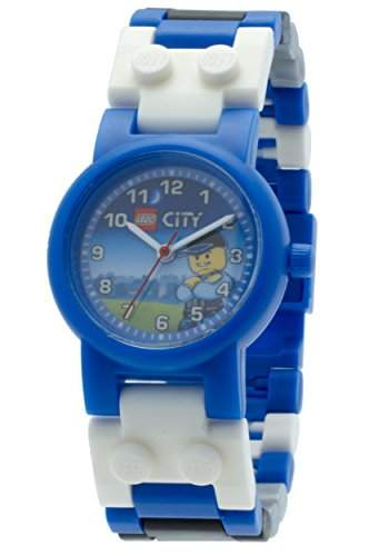 LEGO City Kinder-Armbanduhr Analog Quarz Mehrfarbig 8020028