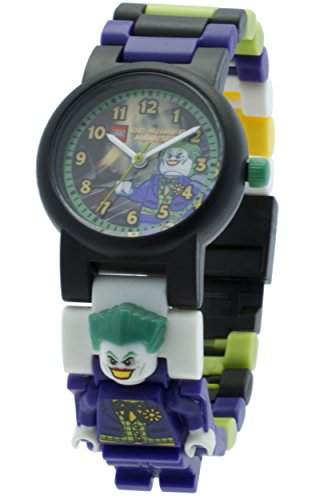 LEGO Unisex-Armbanduhr DC Universe Joker Analog Quarz Plastik 8020240
