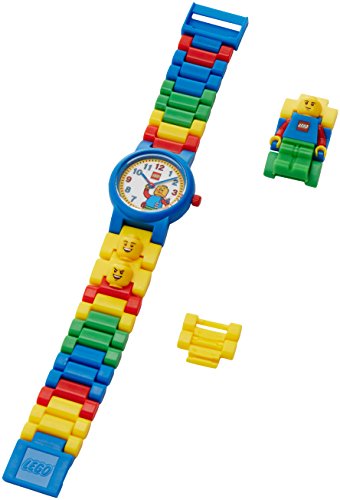 LEGO Kinder 8020189 Uhr mit Classic Minifigur