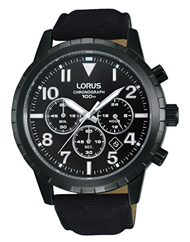 Lorus Watches Sport Chronograph Quarz Leder RT335FX9