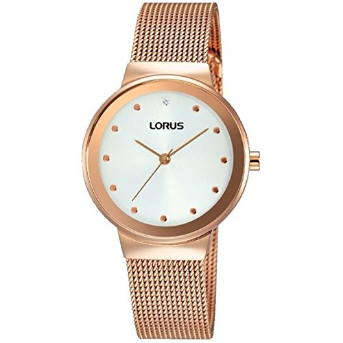 Lorus Ladies Rose Gold Bracelet Watch