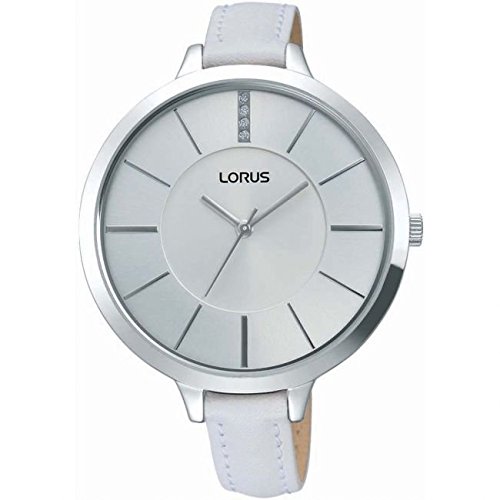 Lorus Ladies White Strap Watch