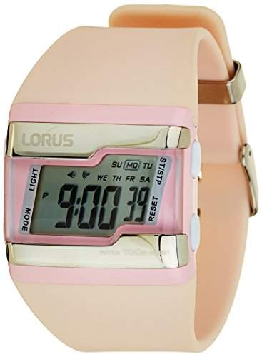 Lorus Damen-Armbanduhr Lady Digital Quarz Polyurethan R2391EX9