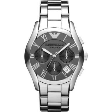 Emporio Armani Herren-Armbanduhr Chronograph Quarz verschiedene Materialien AR1465